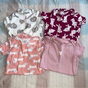 Baby Girl Onesie bundle of 4